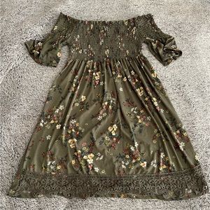 Xhilaration off the shoulder sundress